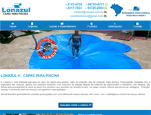 Tablet Screenshot of lonazul.com.br